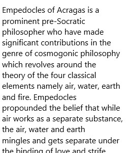 Empedocles of Acragas